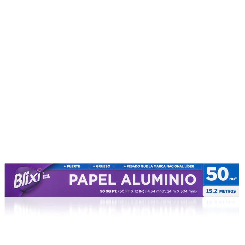 PAPEL ALUMINIO BLIXI 50 FT