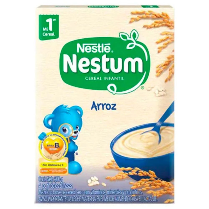 NESTLE NESTUM ARROZ CEREAL INFANTIL CAJA 200G