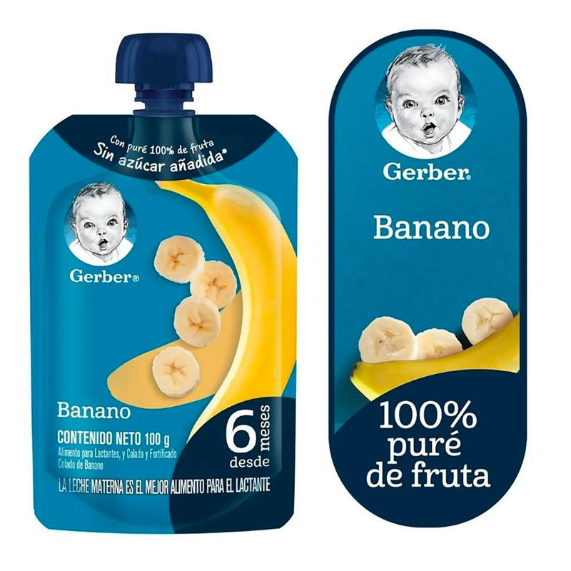 GERBER JUNIOR BANANO 100 GR