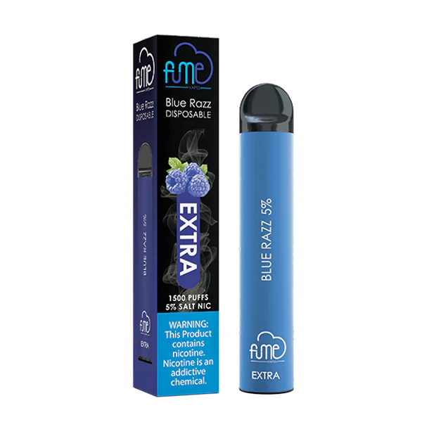 VAPE FUME EXTRA BLUE RAZZ 1500 PUFFS