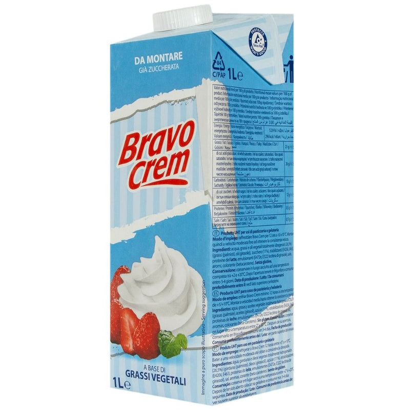 CREMA PARA BATIR AZUCARADA BRAVO CREAM 1 LT