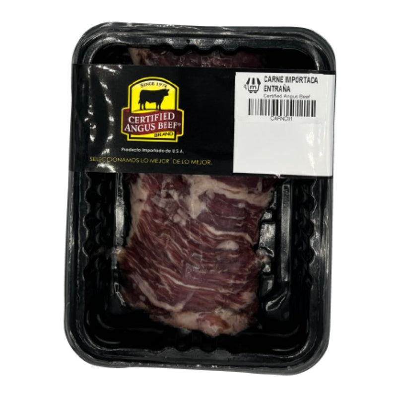 CARNE IMPORTADA ENTRAÑA ANGUS 13.3 OZ