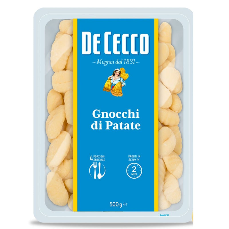 PASTA GNOCCHI DI PATATE DE CECCO  500 GRS