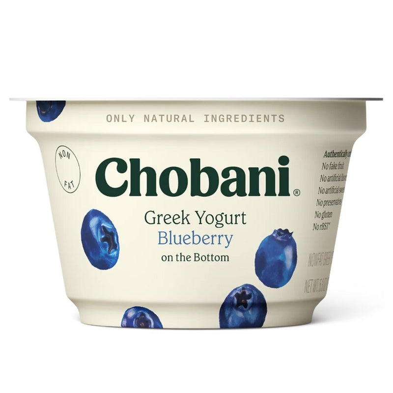 YOGURT CHOBANI BLUEBERRY NON FAT 150 GR