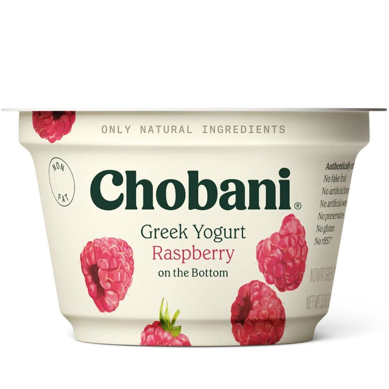 YOGURT CHOBANI RASPBERRY NON FAT 150 GR