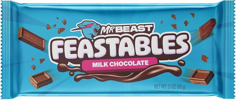 CHOCOLATE DE LECHE MR BEAST FEASTABLE 60 GR