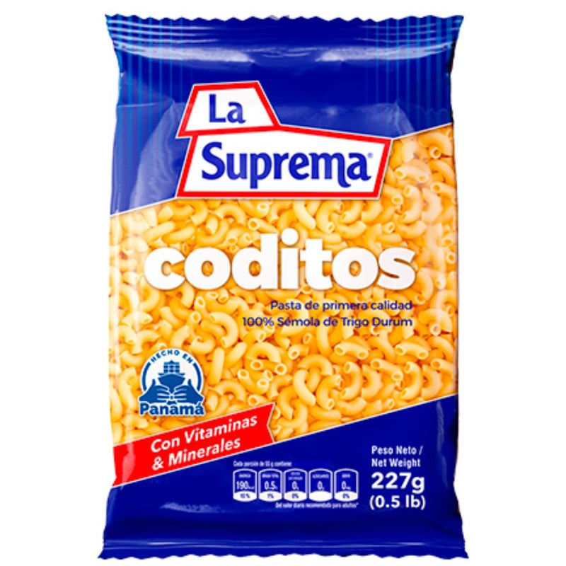 PASTA LA SUPREMA CODITOS 454G