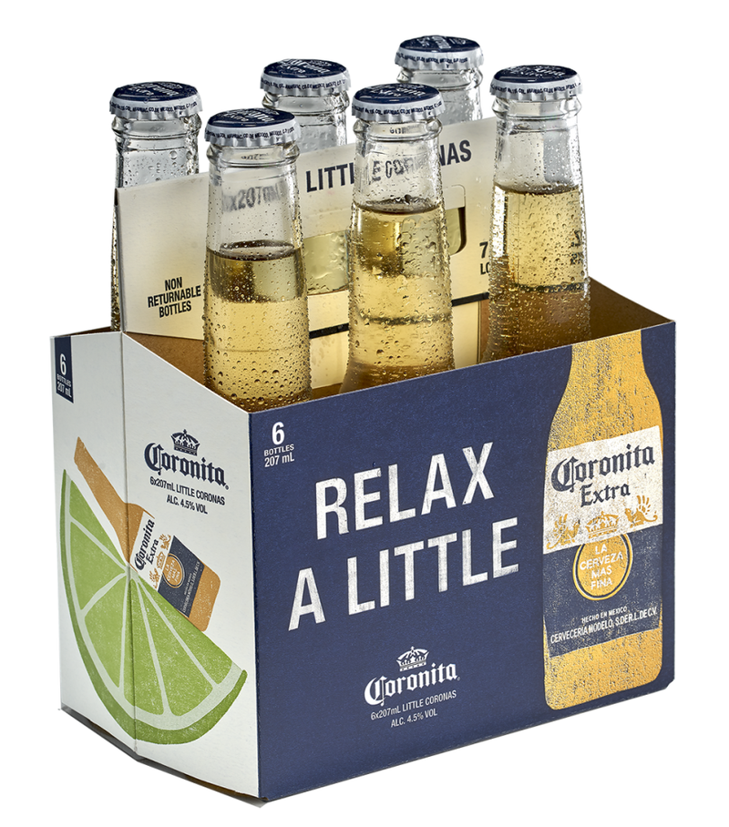 CERVEZA CORONITA BOTELLA 6 PACK