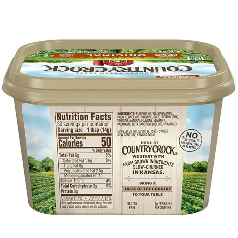 MANTEQUILLA COUNTRY CROCK ORIGINAL 15 OZS