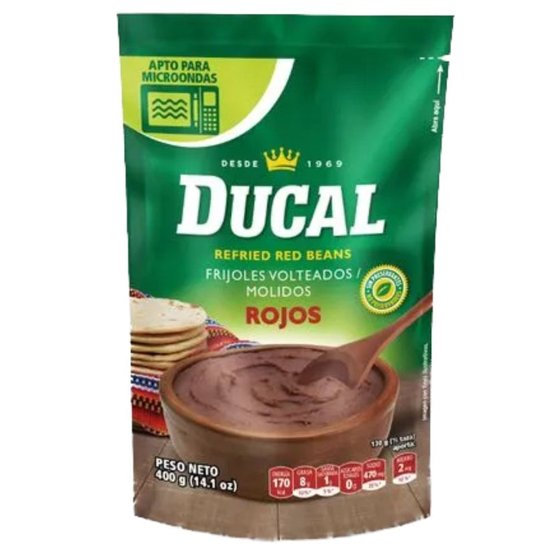 FRIJOL ROJO MOLIDO DUCAL 14 OZ