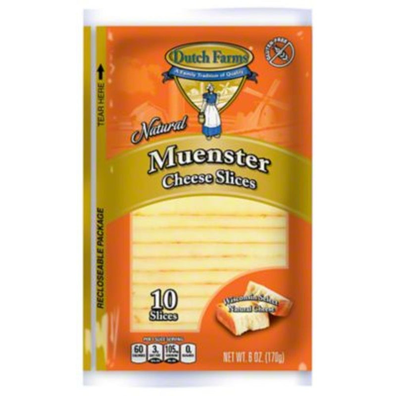 QUESO MUENSTER DUTCH FARMS REBANADO 170 G