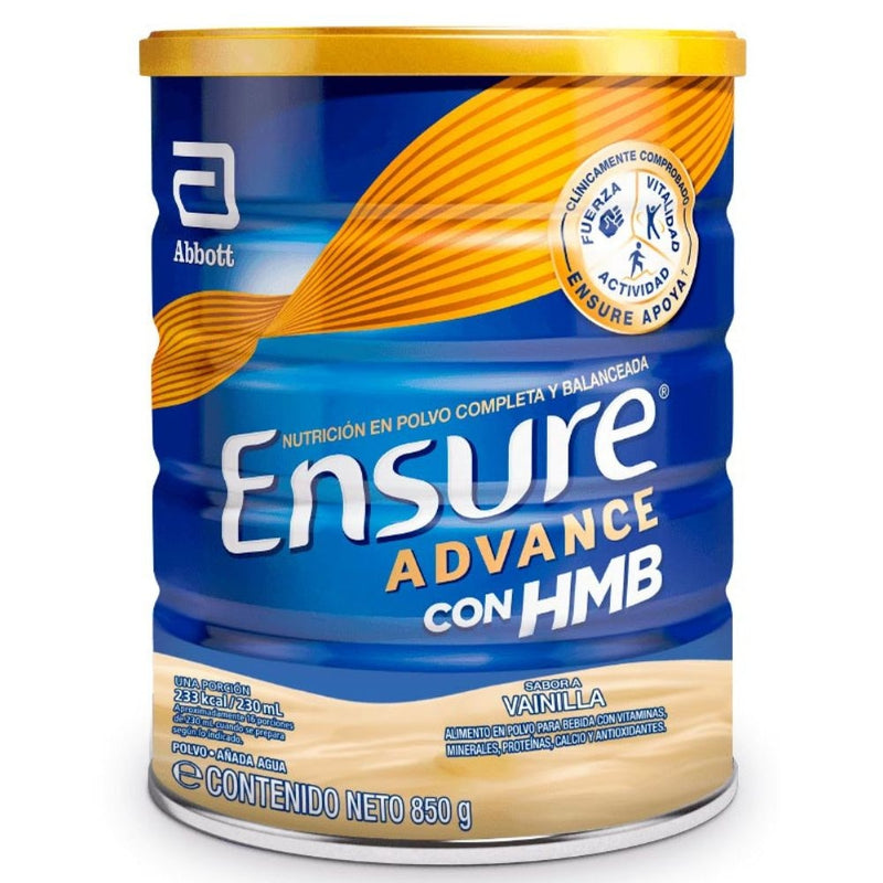 ENSURE ADVANCE EN POLVO VAINILLA  850 GR