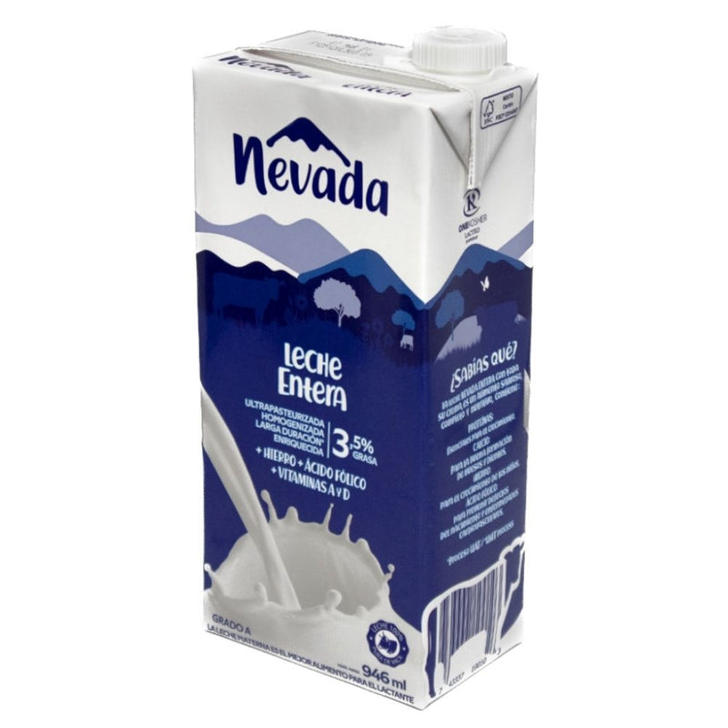 LECHE NEVADA ENTERA 3.5% 946 ML