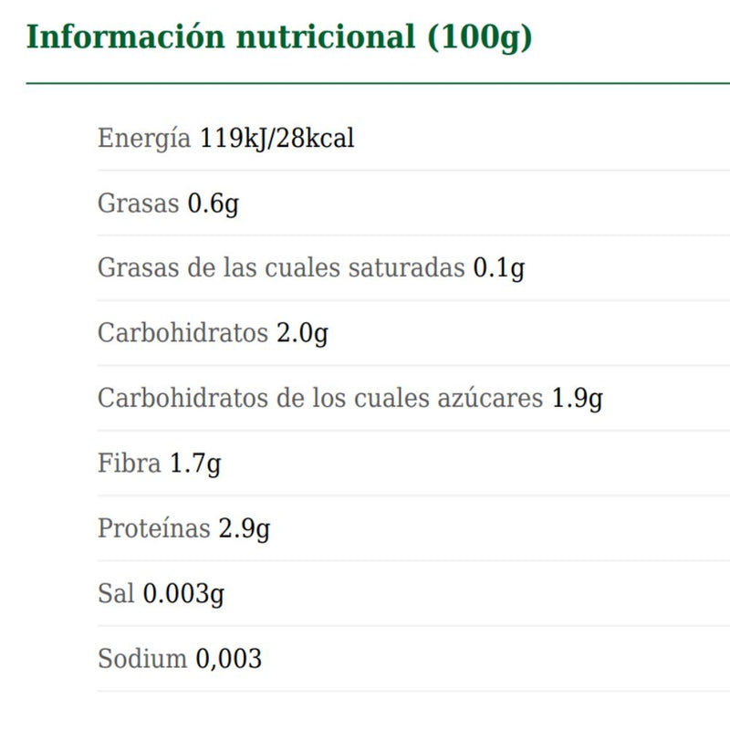 ESPARRAGOS VERDES ENTEROS ARDO 1 KG