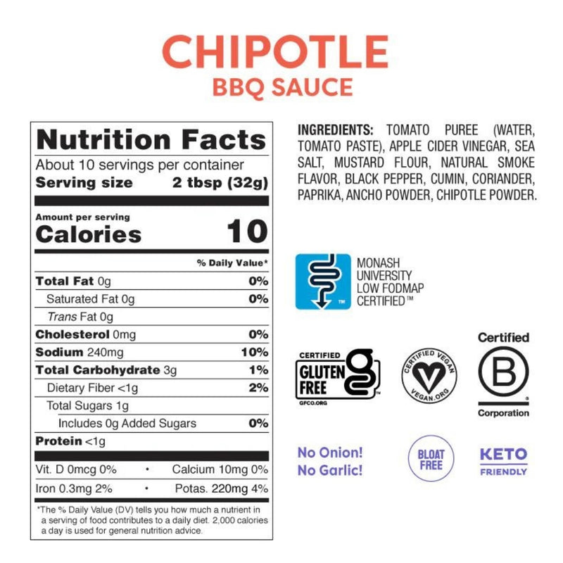 SALSA CHIPOTLE BBQ FODY 11 OZ