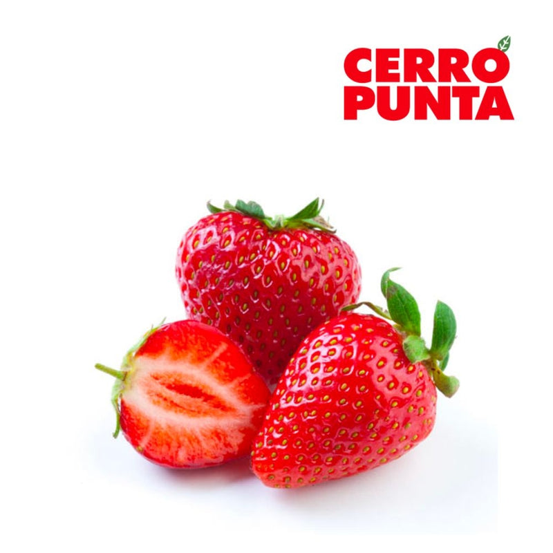 CANASTA DE FRESAS REGULARES CERRO PUNTA 275 GRAMOS