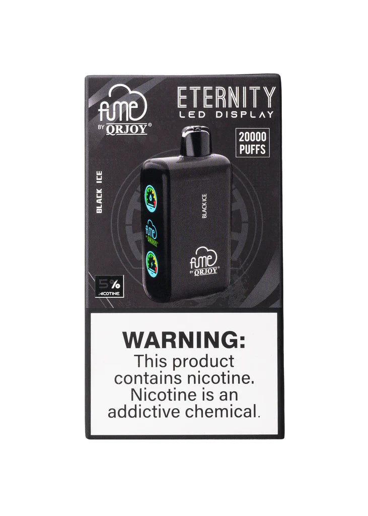 VAPE FUME ETERNITY BLACK ICE 20000 PUFFS