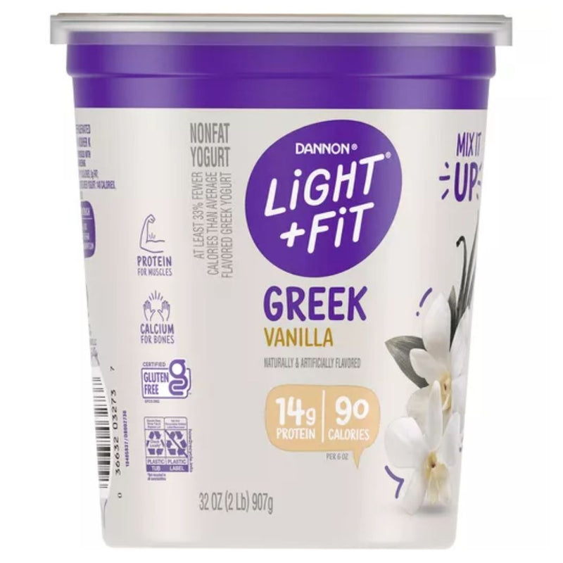 YOGURT GRIEGO LIGHT & FIT VAINILLA NON FAT 32 OZ