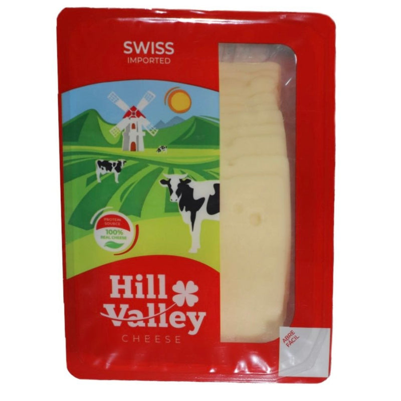 QUESO SUIZO HILL VALLEY REBANADAS 170G