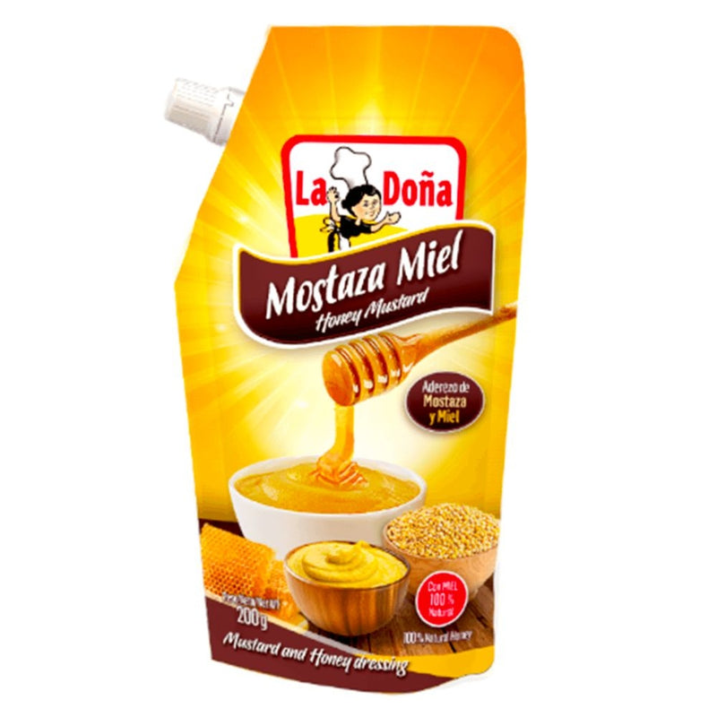 MOSTAZA MIEL LA DOÑA 200 GR