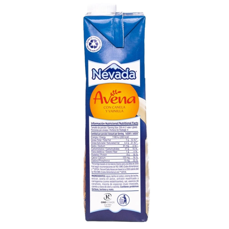 AVENA NEVADA 946 ML