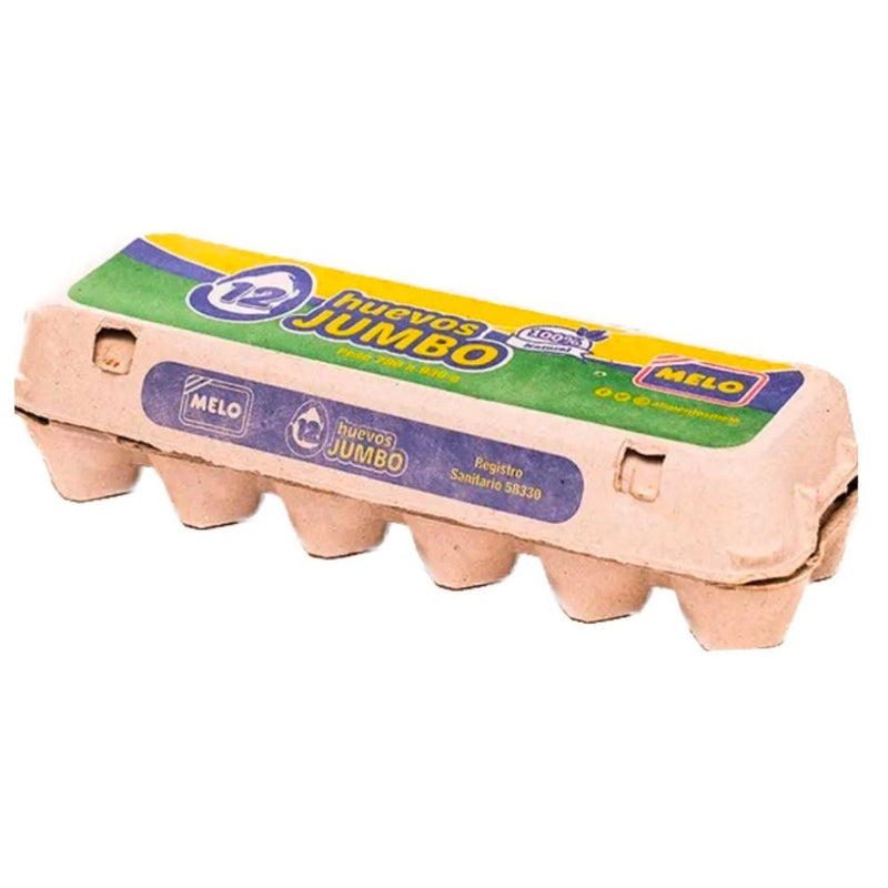 HUEVOS JUMBO MELO 1 DOCENA