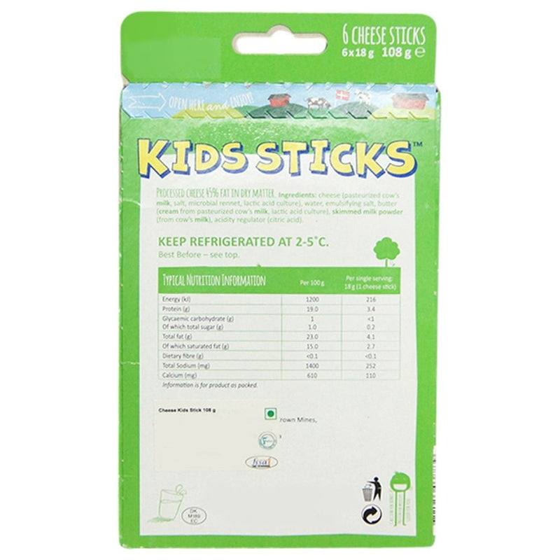 KIDS STICKS ARLA QUESO FUNDIDO 108GR