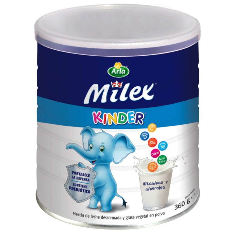 LECHE MILEX KINDER LATA 360 G