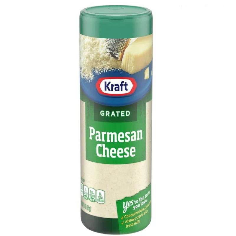 QUESO KRAFT GRATED PARMESAN 3 OZ