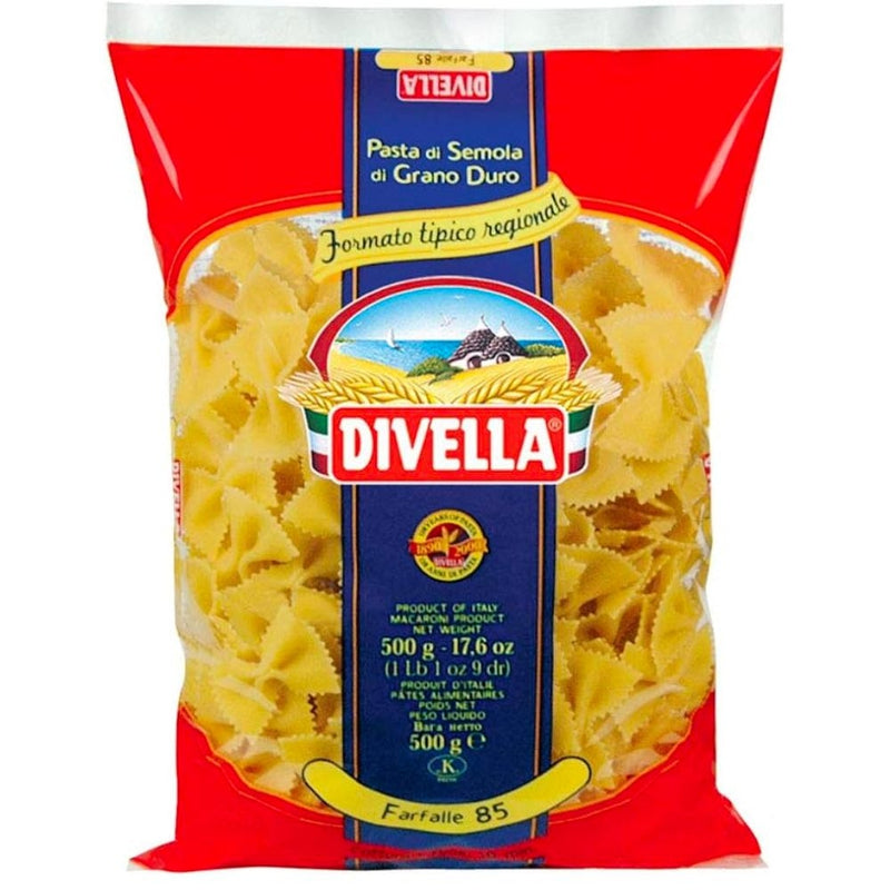 PASTA FARFALLE 85 DIVELLA 500 GR