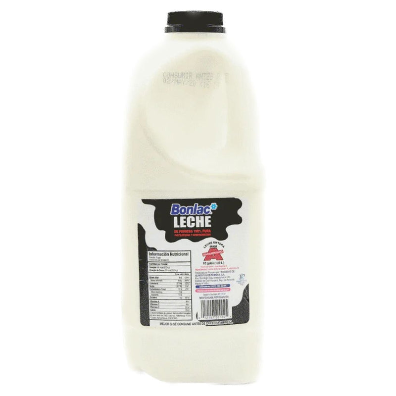 LECHE ENTERA BONLAC 1/2 GL