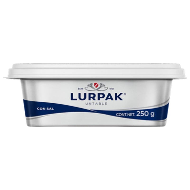 MANTEQUILLA LURPAK UNTABLE CON SAL 250 G