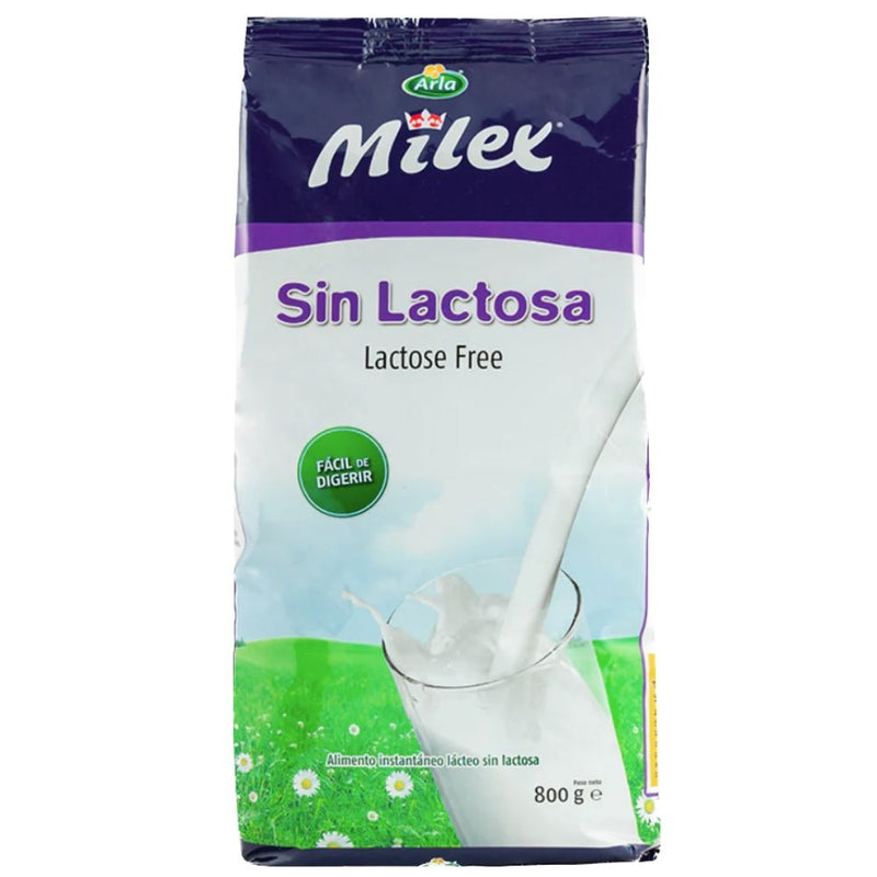 LECHE SIN LACTOSA MILEX 800 GR