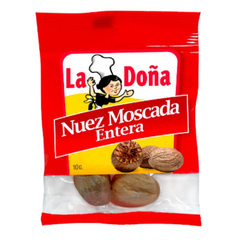 NUEZ MOSCADA ENTERA LA DOÑA 10 GR