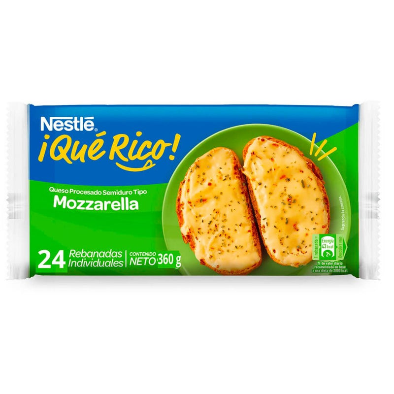 QUESO MOZZARELLA NESTLE 24 REB 384 GR