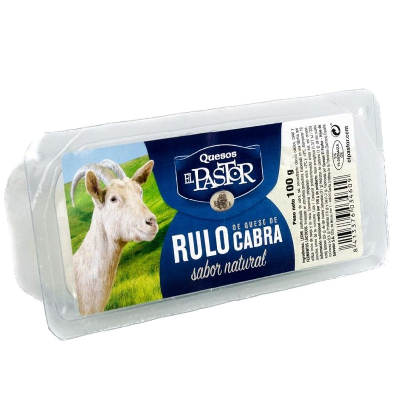 QUESO EL PASTOR RULO DE CABRA NATURAL 100 G