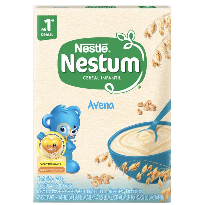 NESTLE NESTUM AVENA CEREAL INFANTIL CAJA 200G