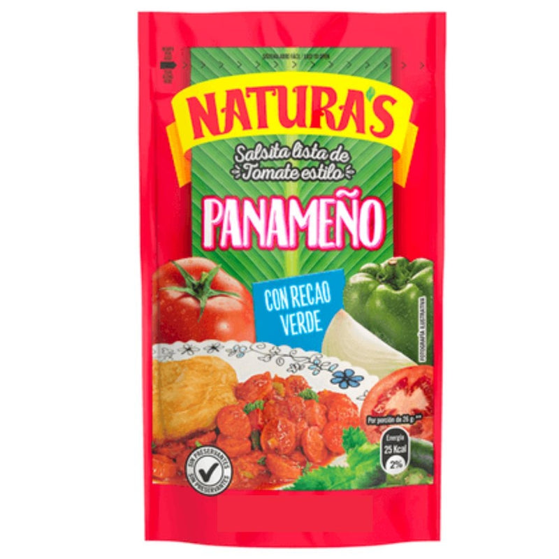 SALSA DE TOMATE ESTILO PANAMEÑO NATURAS 69 GR