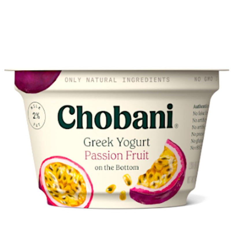 YOGURT CHOBANI PASSION FRUIT NON FAT 150 G