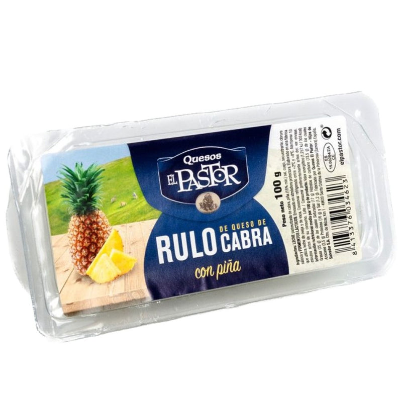 QUESO RULO DE CABRA CON PIÑA EL PASTOR 110 GR