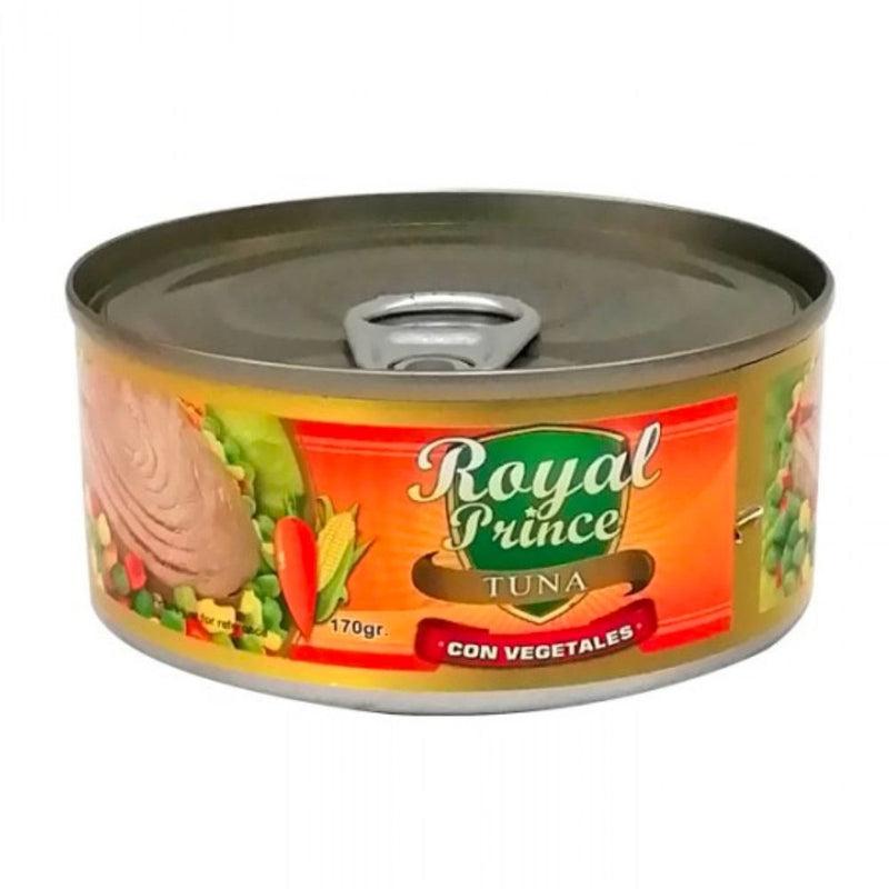 LOMITOS DE TUNA CON VEGETALES ROYAL PRINCE 170 GR