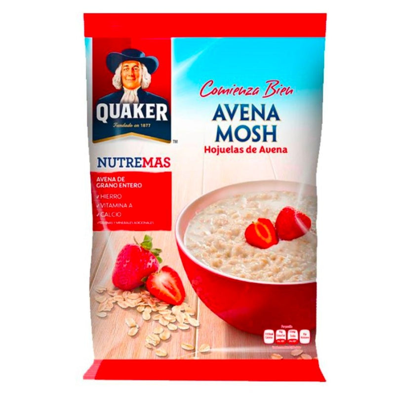 AVENA QUAKER MOSH HOJUELA NUTREMAS 330 G