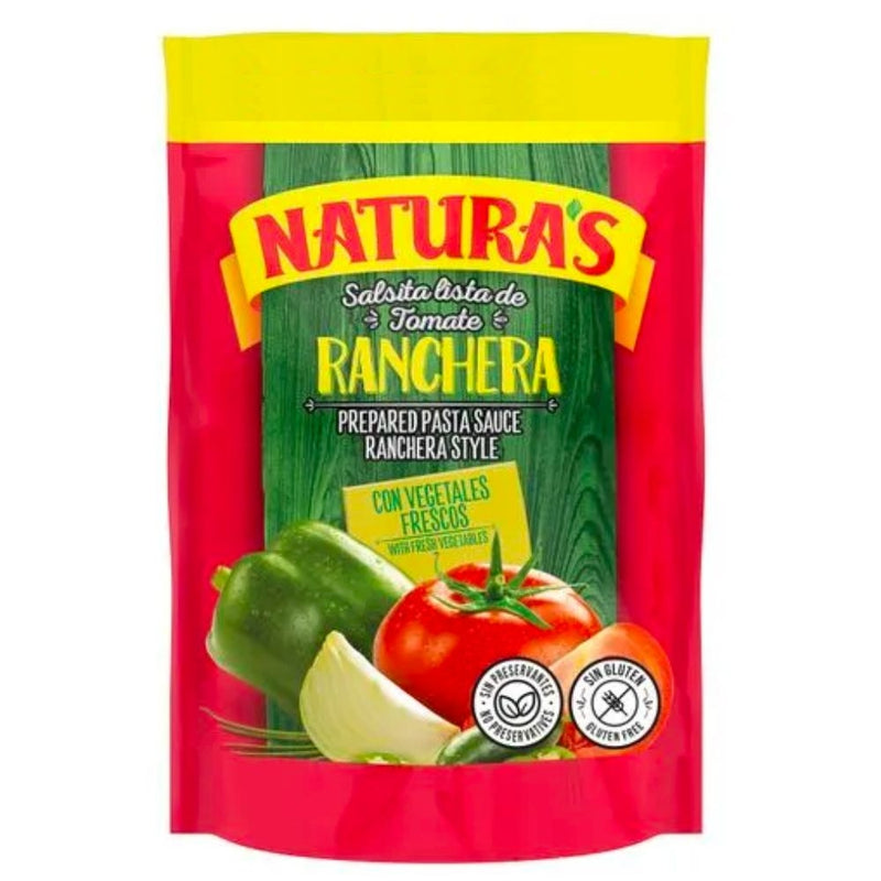 NATURAS SALSA TOMATE RANCHERA 106GR