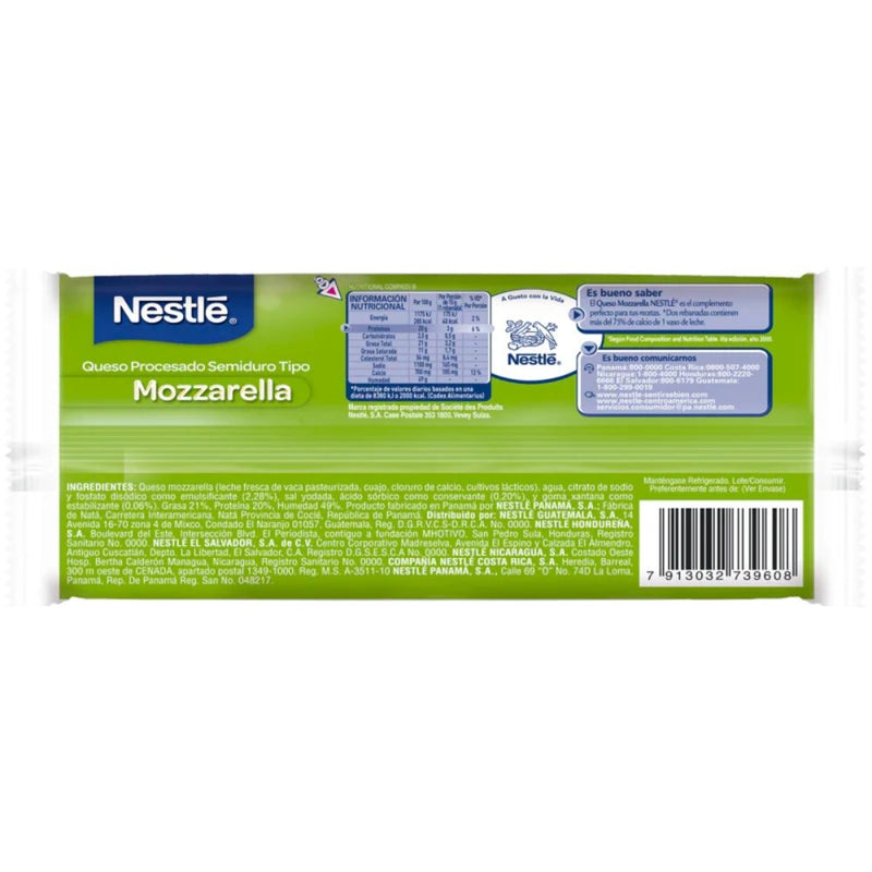 QUESO MOZZARELLA NESTLE 24 REB 384 GR