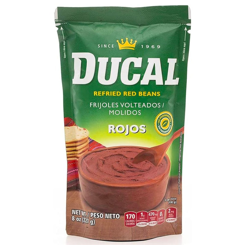 FRIJOL ROJO MOLIDO DUCAL 8 OZ