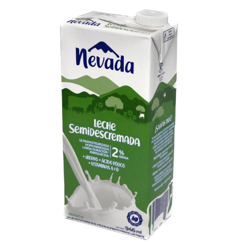 LECHE NEVADA SEMIDESCREMADA 946 ML