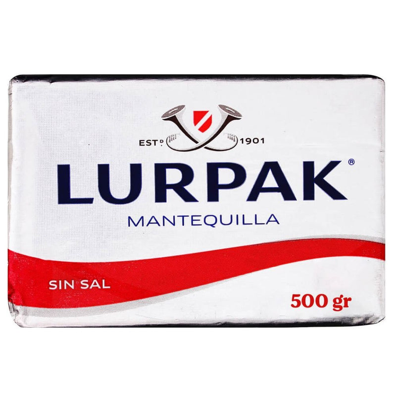 MANTEQUILLA UNTABLE LURPAK SIN SAL 500G