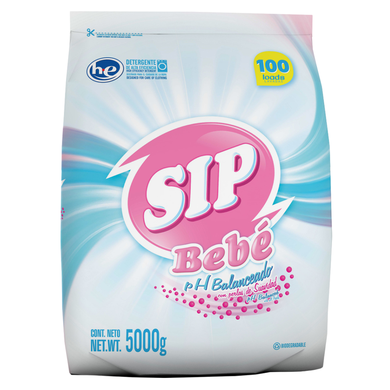 DETERGENTE SIP BEBE 5000 GR