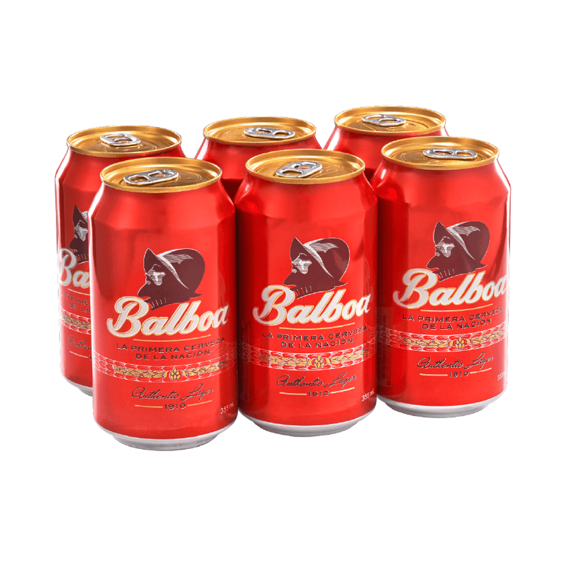 CERVEZA BALBOA LATA 6 PACK