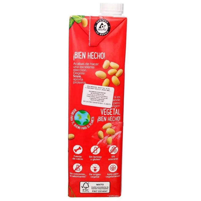 LECHE DE SOJA CON MONK FRUIT SILK 946 ML